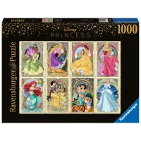 Ravensburger puzzel 1000 stukjes Disney Princess Art Nouveau